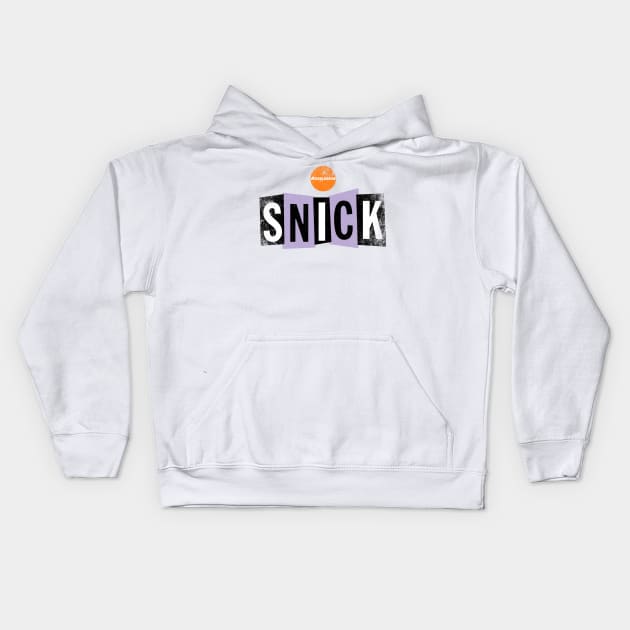 SNICK (vintage) Kids Hoodie by WizzKid